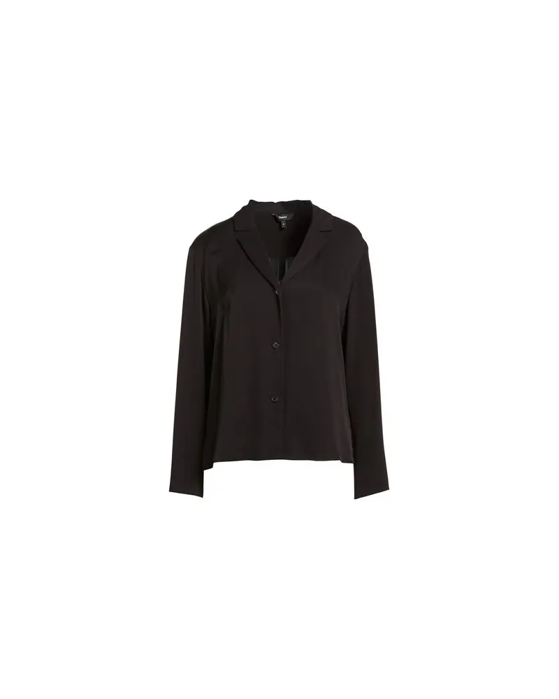 Theory TOPS - Hemdenauf YOOX.COM Schwarz