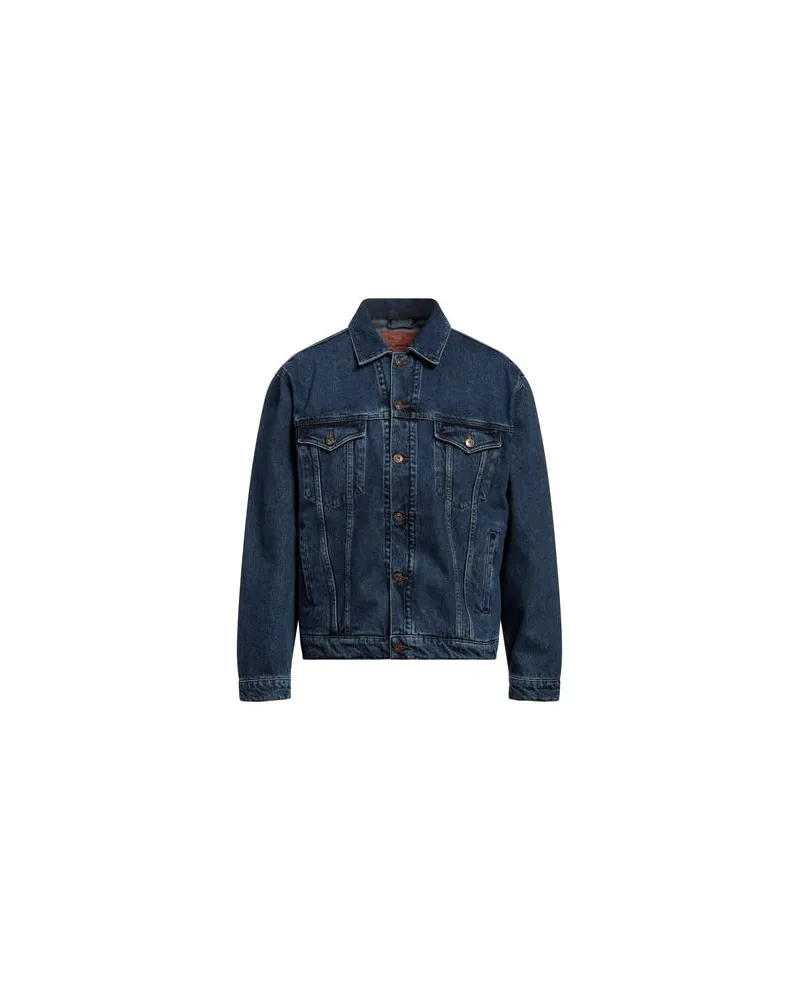 Y/PROJECT JACKEN & MÄNTEL - Jeansjacken/Mäntelauf YOOX.COM Blau