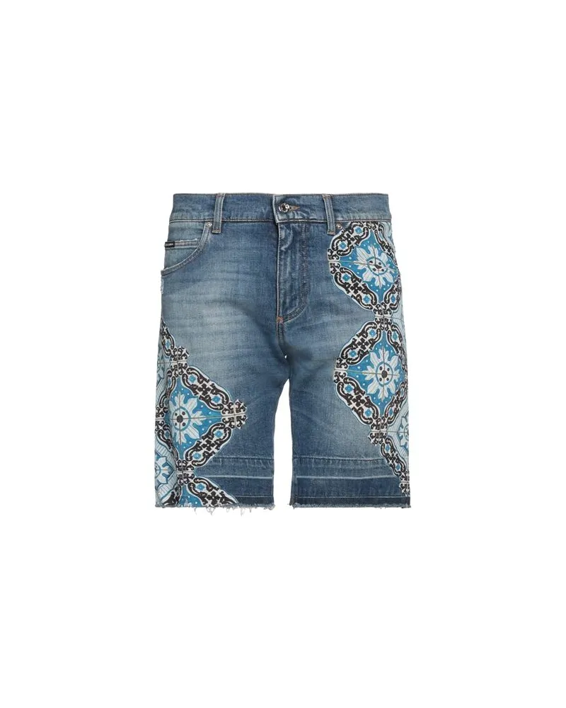 Dolce & Gabbana HOSEN & RÖCKE - Jeansshortsauf YOOX.COM Blau