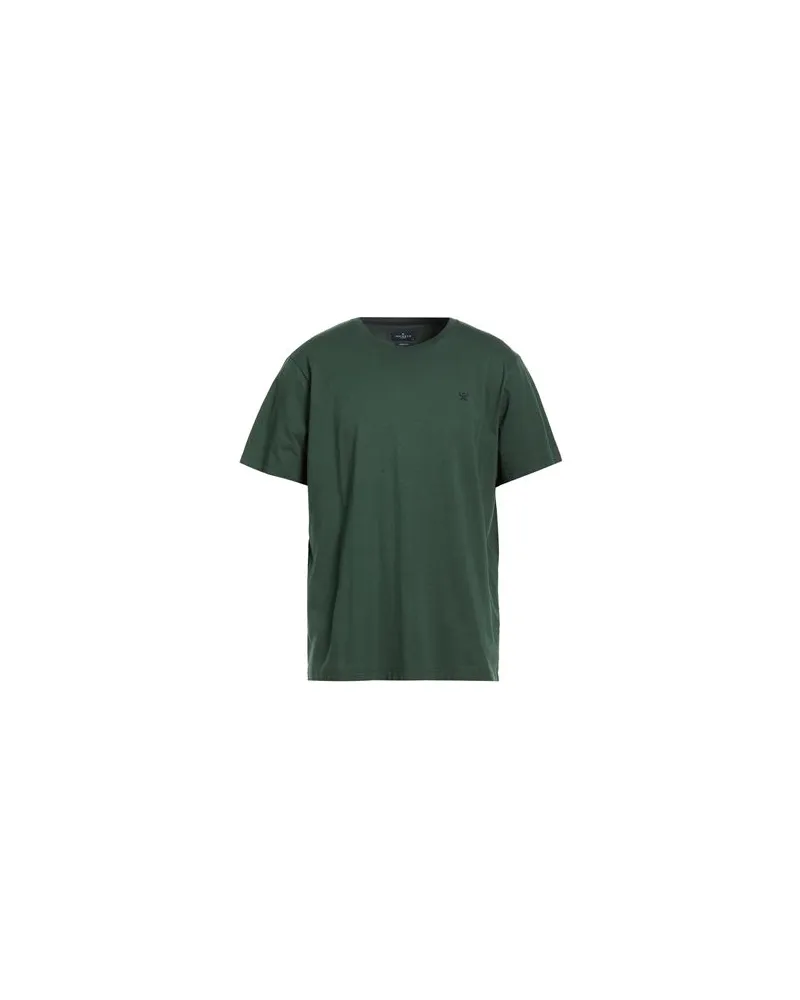 Hackett TOPS - T-shirtsauf YOOX.COM Dunkelgrün