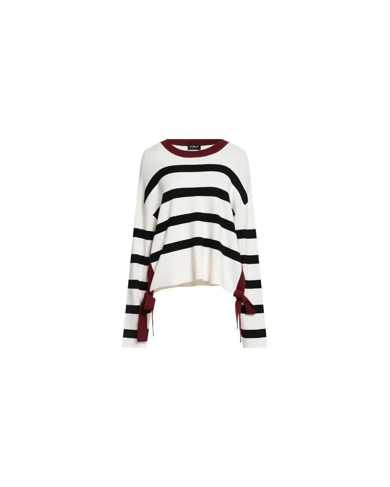 Dondup STRICKWAREN - Pulloverauf YOOX.COM Weiß