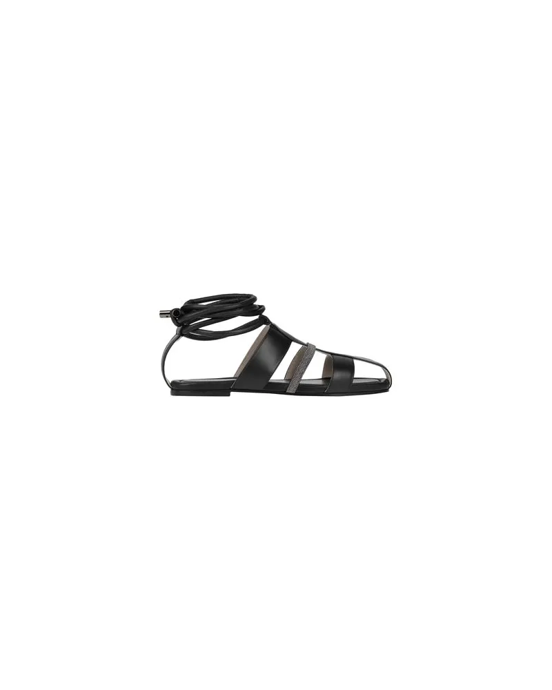 Fabiana Filippi SCHUHE - Sandalenauf YOOX.COM Schwarz