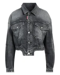 Dsquared2 Jeansjacke/-mantel Schwarz