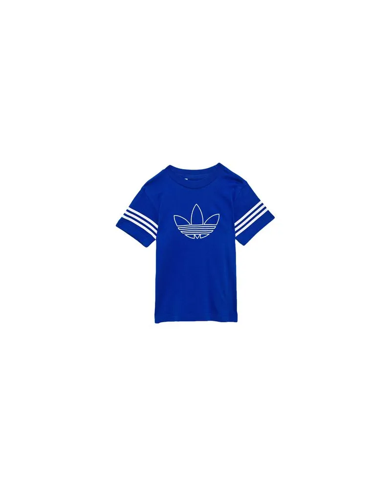adidas OUTLINE TEE   - TOPS - T-shirtsauf YOOX.COM Königsblau