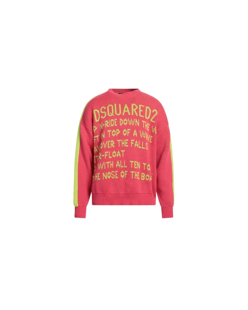 Dsquared2 STRICKWAREN - Pulloverauf YOOX.COM Fuchsia