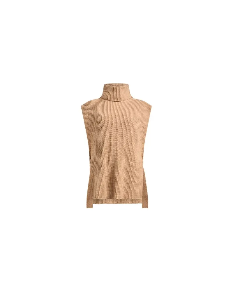Caractère STRICKWAREN - Rollkragenpulloverauf YOOX.COM Sand