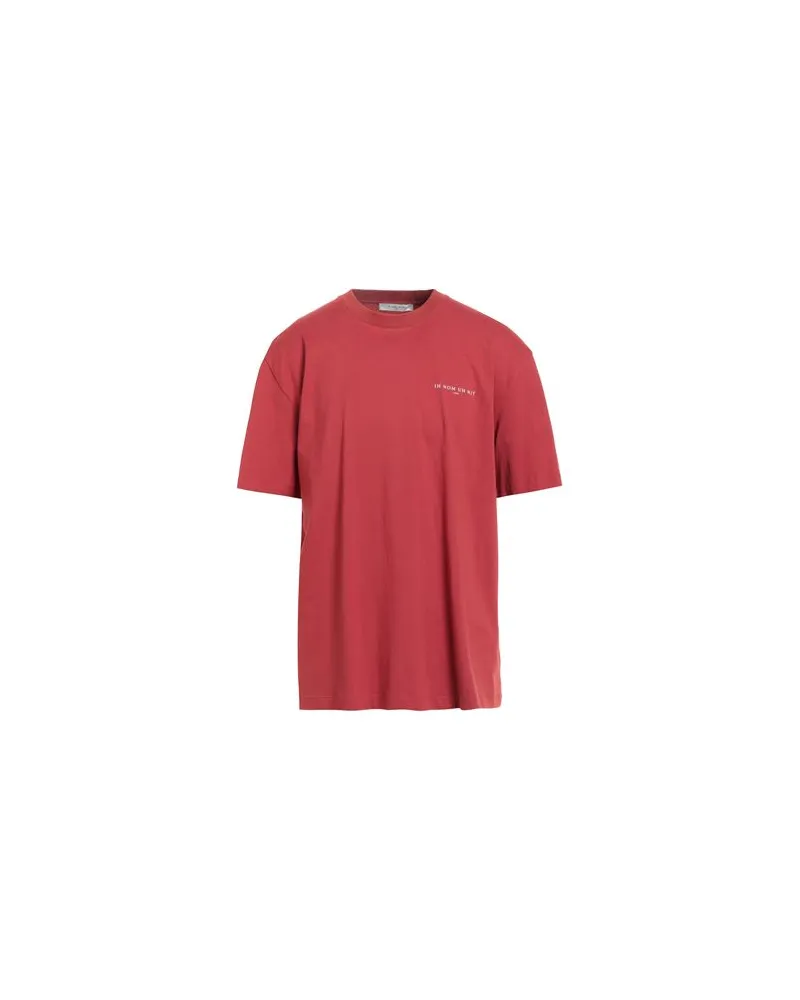 IH NOM UH NIT TOPS - T-shirtsauf YOOX.COM Ziegelrot