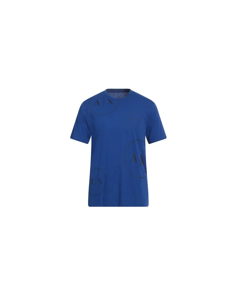 Armani Exchange TOPS - T-shirtsauf YOOX.COM Blau