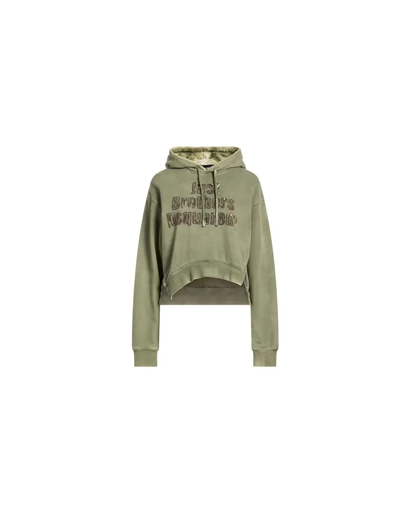 Dsquared2 TOPS - Sweatshirtsauf YOOX.COM Militärgrün