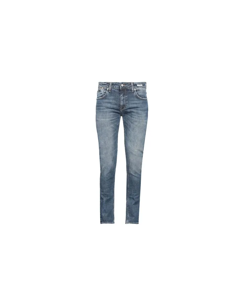 UNIFORM HOSEN & RÖCKE - Jeanshosenauf YOOX.COM Blau