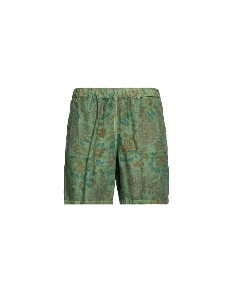 120% Lino HOSEN & RÖCKE - Shorts & Bermudashortsauf YOOX.COM Militärgrün