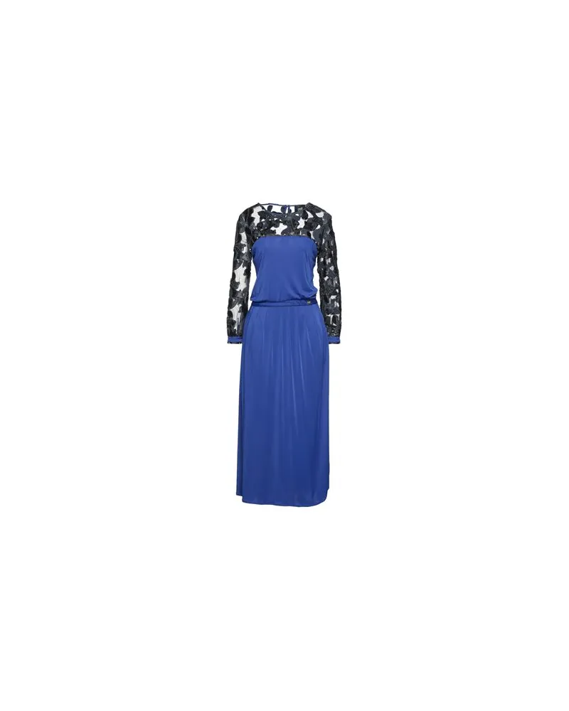 Roberto Cavalli KLEIDER - Midi-Kleiderauf YOOX.COM Königsblau