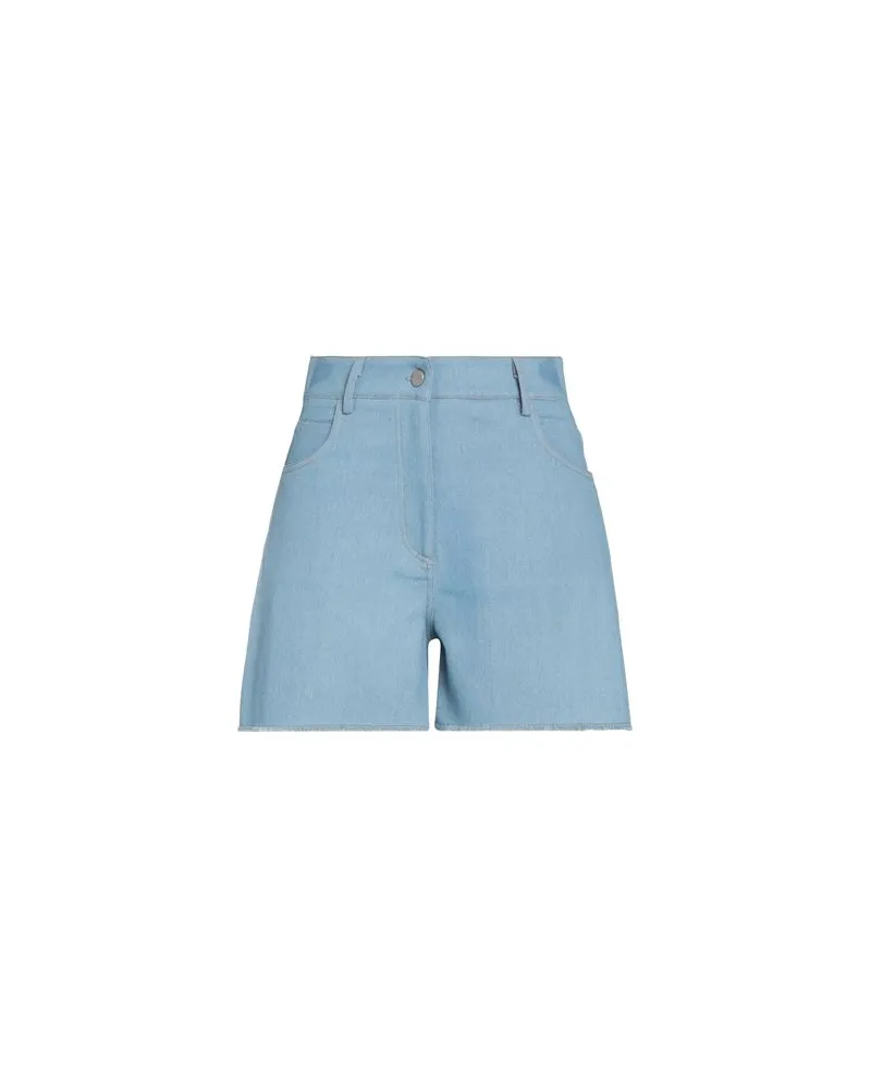 Nora Barth HOSEN & RÖCKE - Jeansshortsauf YOOX.COM Blau