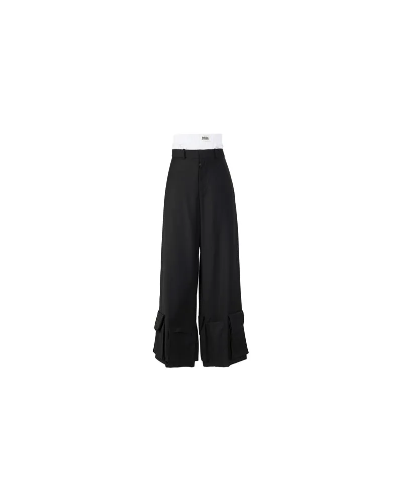Natasha Zinko HOSEN & RÖCKE - Hosenauf YOOX.COM Schwarz