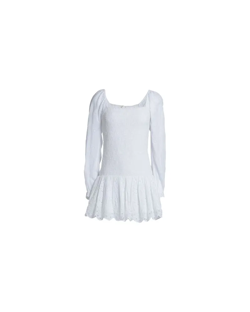 LoveShackFancy KLEIDER - Mini-Kleiderauf YOOX.COM Weiß