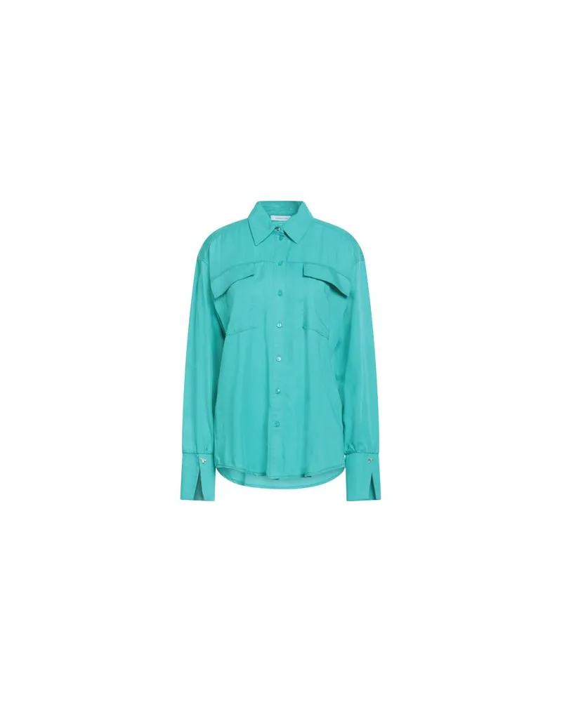 Patrizia Pepe TOPS - Hemdenauf YOOX.COM Tūrkis