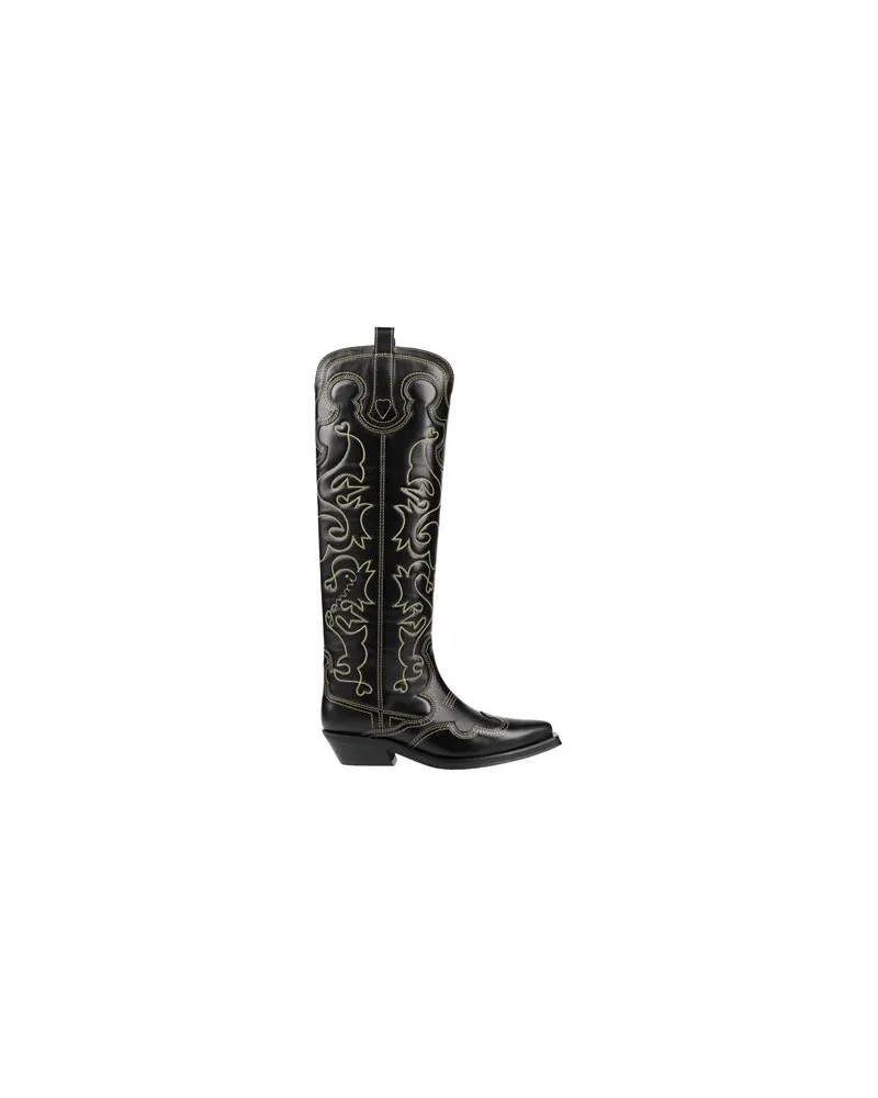 Ganni SCHUHE - Stiefelauf YOOX.COM Schwarz