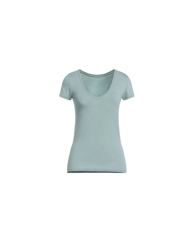 Majestic TOPS - T-shirtsauf YOOX.COM Himmelblau