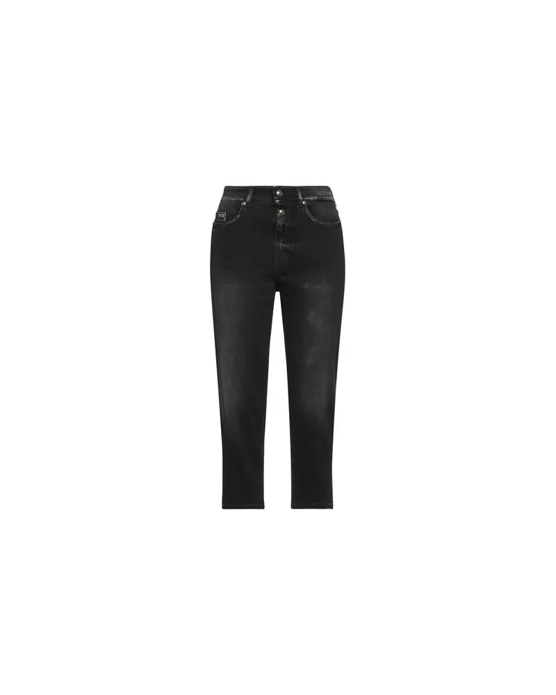 Versace Jeans HOSEN & RÖCKE - Jeanshosenauf YOOX.COM Schwarz