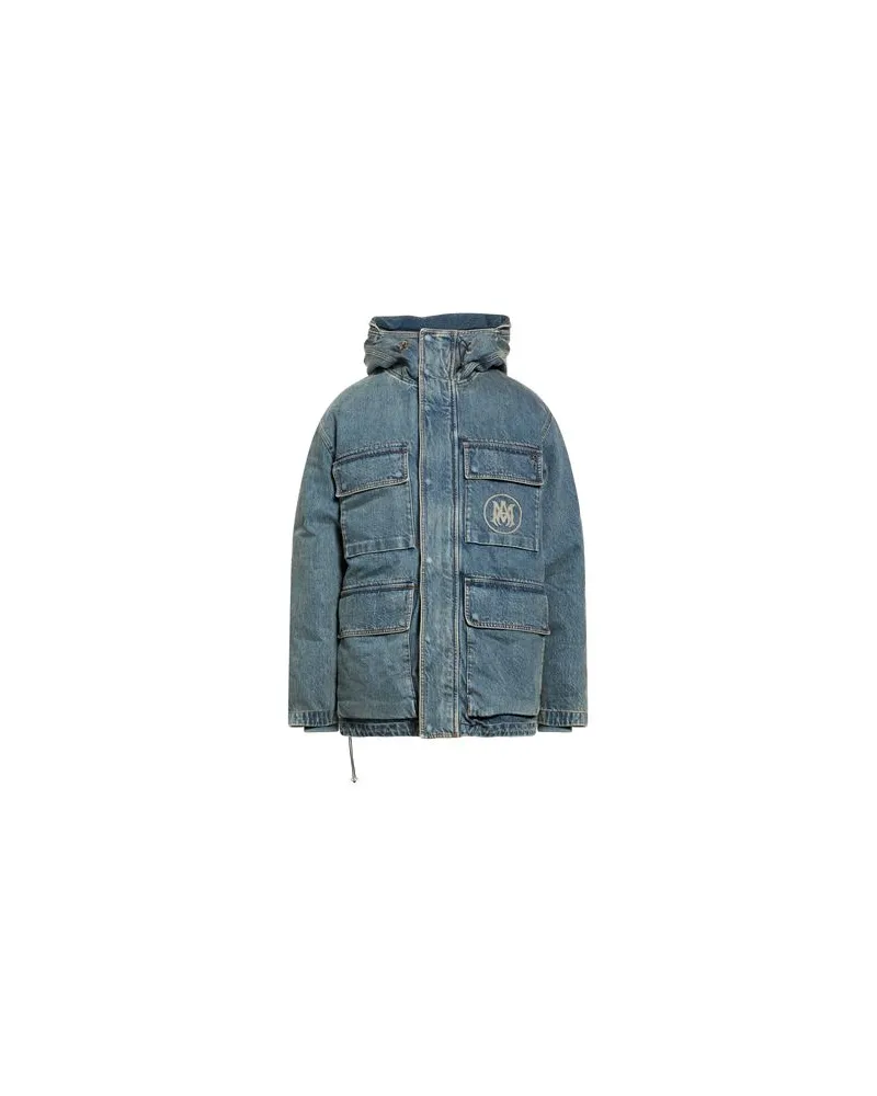 Amiri JACKEN & MÄNTEL - Pufferjacken & Daunenjackenauf YOOX.COM Blau