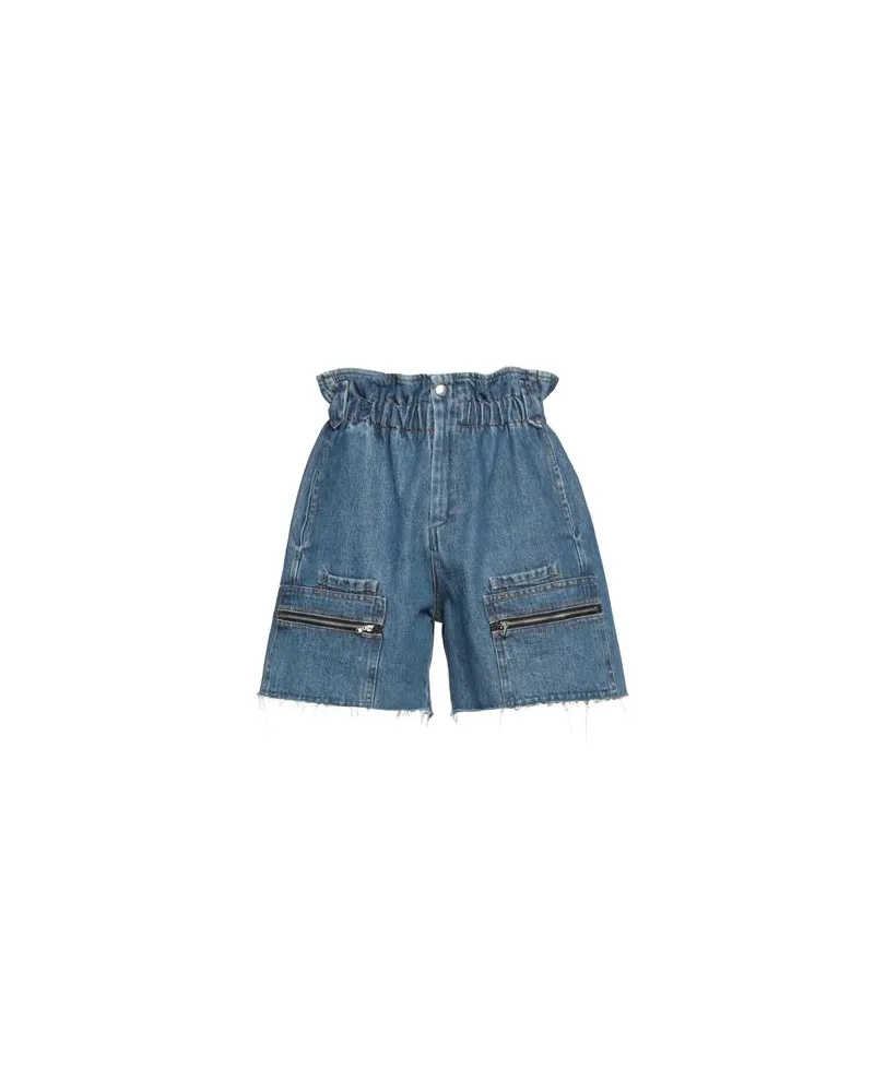 Forte Couture HOSEN & RÖCKE - Jeansshortsauf YOOX.COM Blau