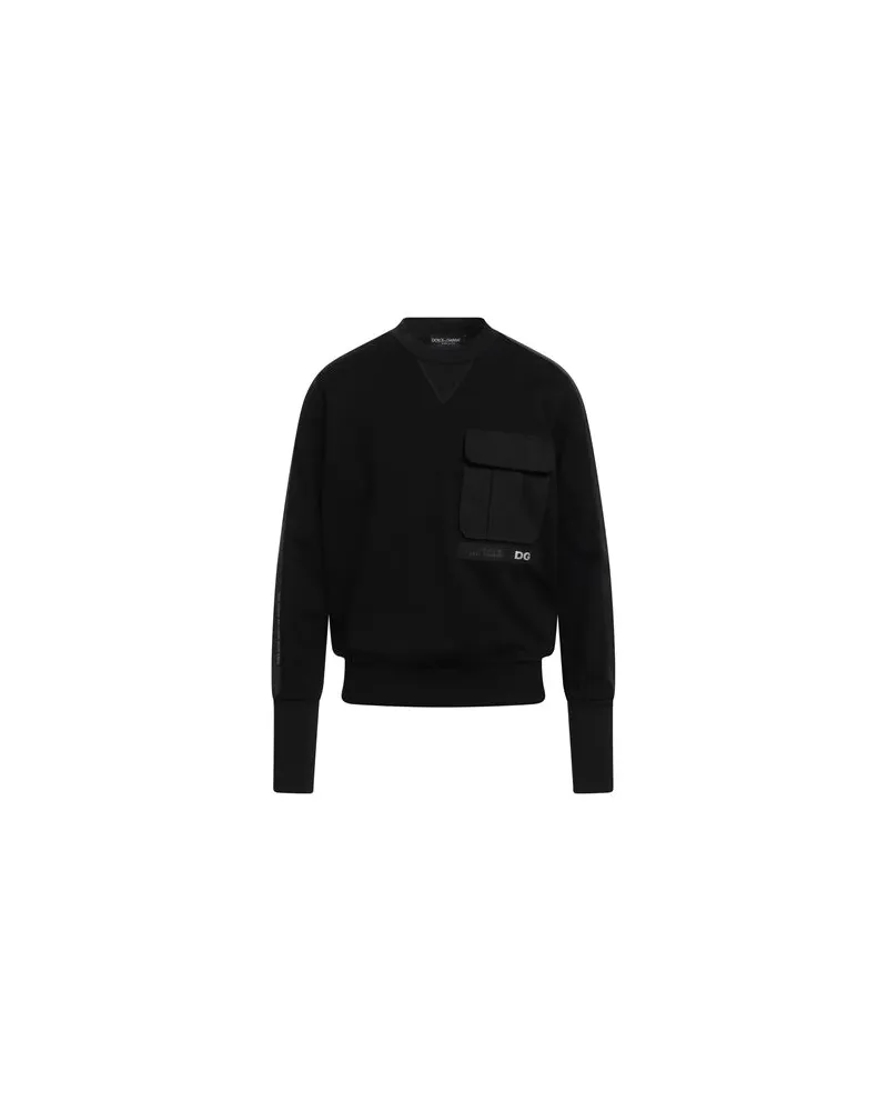 Dolce & Gabbana TOPS - Sweatshirtsauf YOOX.COM Schwarz