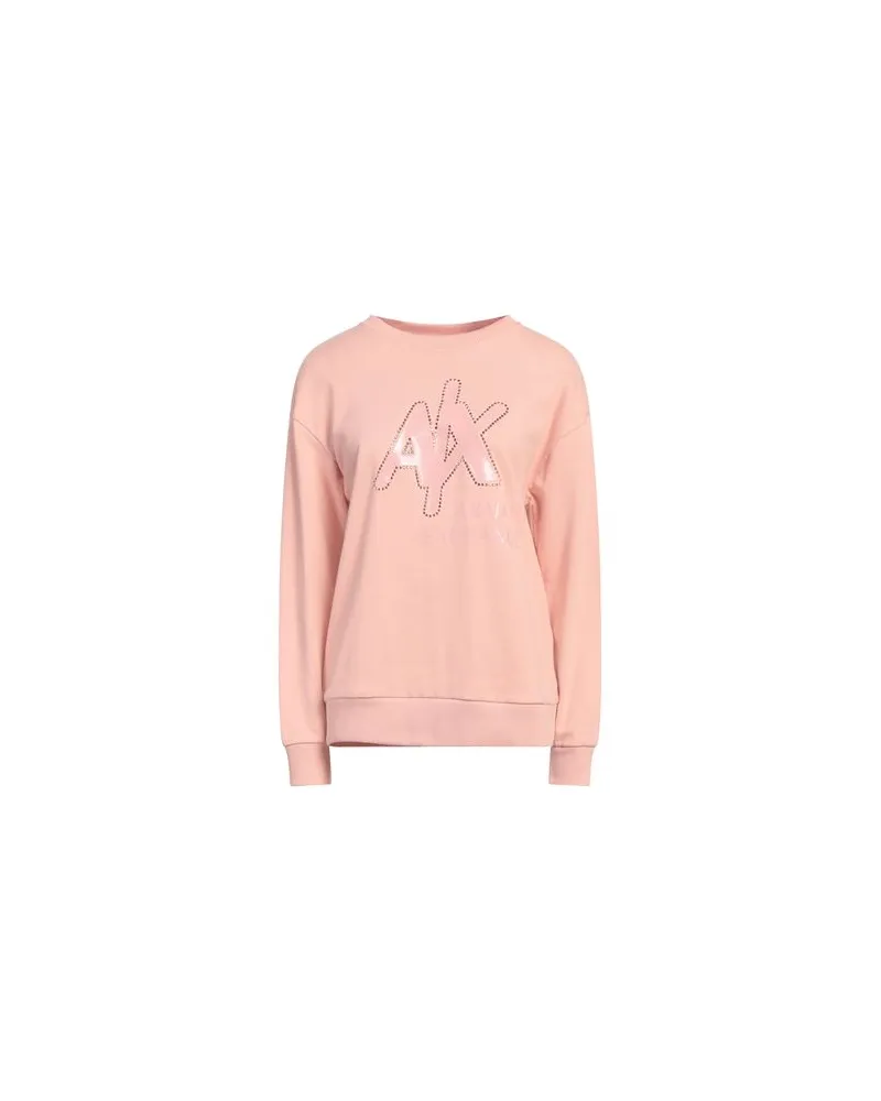 Armani Exchange TOPS - Sweatshirtsauf YOOX.COM Rosa