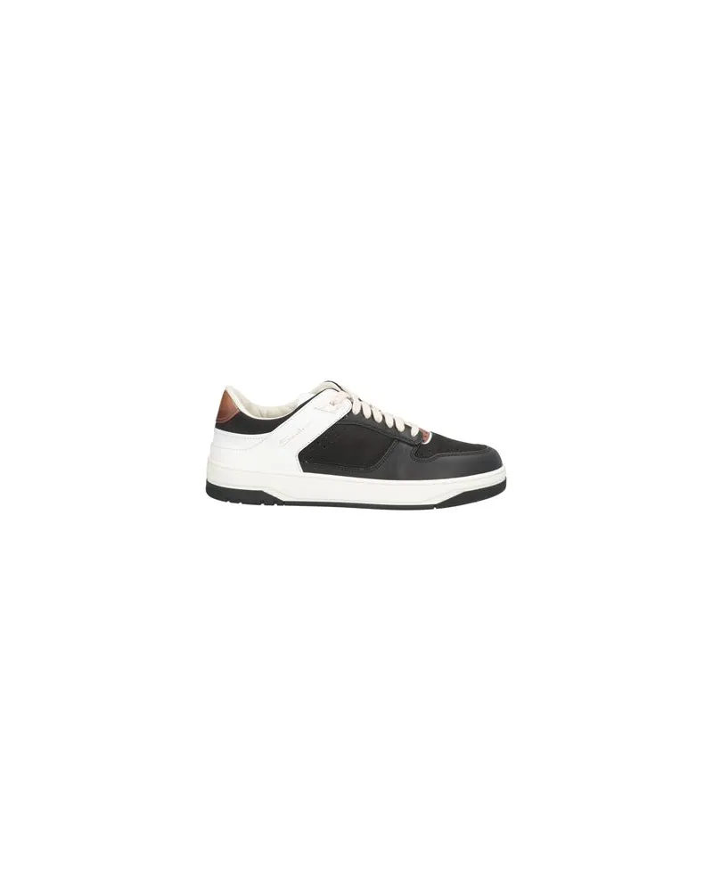 Santoni SCHUHE - Sneakersauf YOOX.COM Schwarz