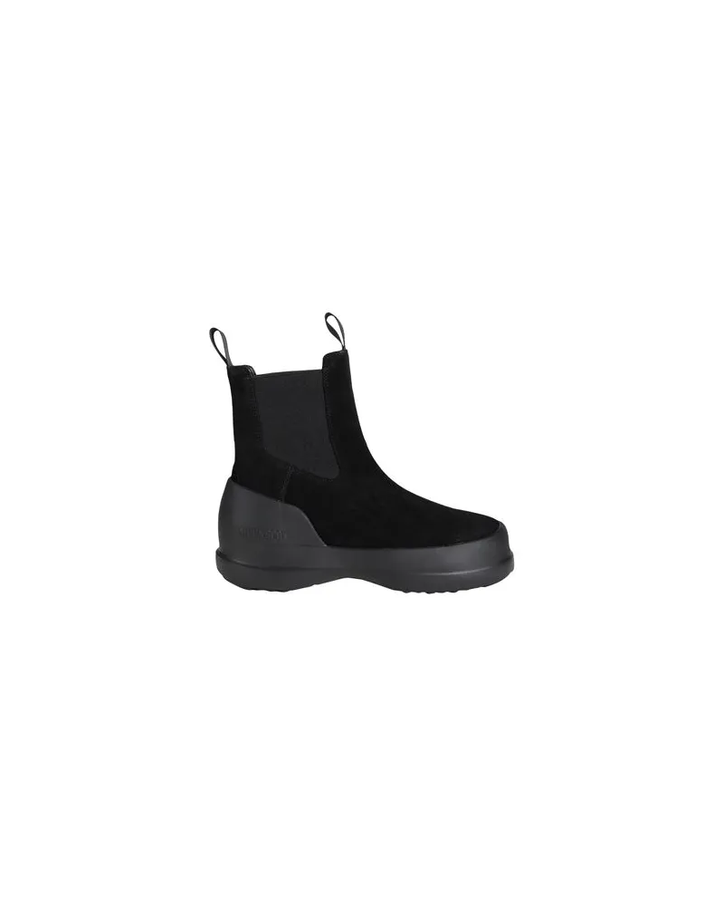 Moon Boot MB LUNA CHELSEA SUEDE  - SCHUHE - Stiefelettenauf YOOX.COM Schwarz