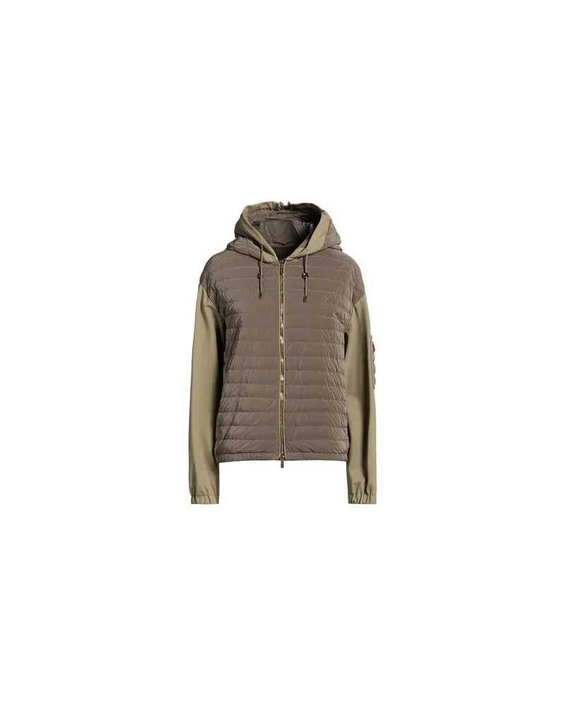 MOORER JACKEN & MÄNTEL - Pufferjacken & Daunenjackenauf YOOX.COM Militärgrün