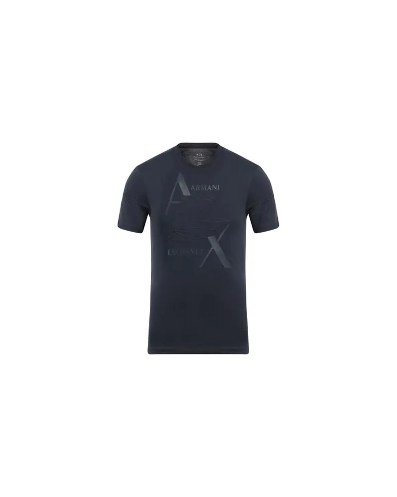 Armani Exchange TOPS - T-shirtsauf YOOX.COM Nachtblau