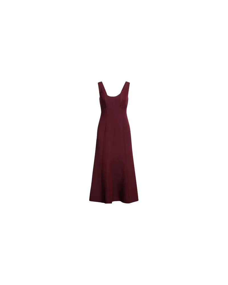 Roland Mouret KLEIDER - Midi-Kleiderauf YOOX.COM Pflaume