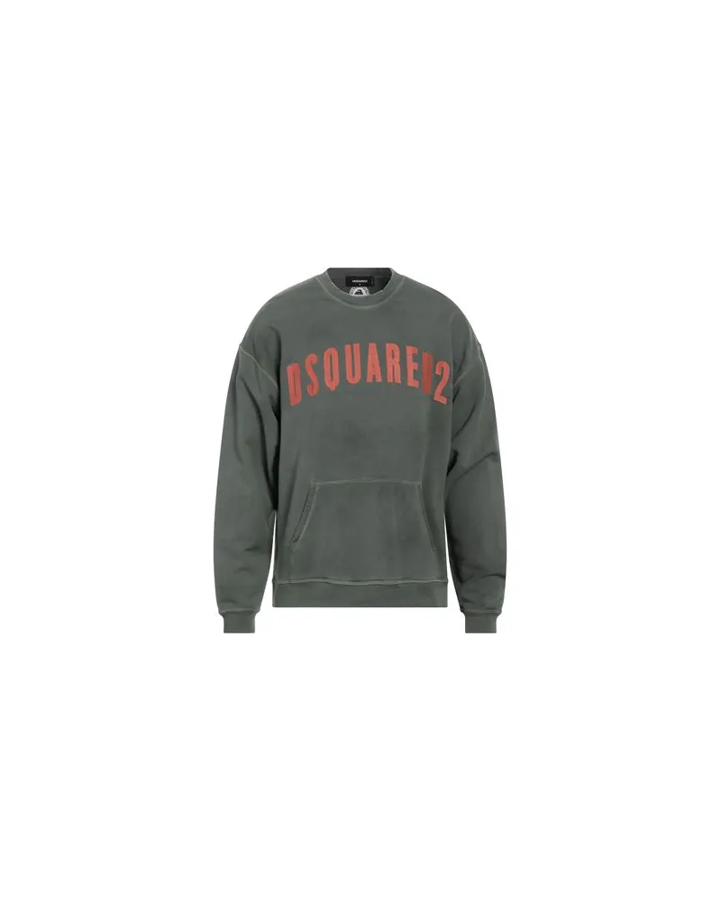 Dsquared2 TOPS - Sweatshirtsauf YOOX.COM Salbeigrün