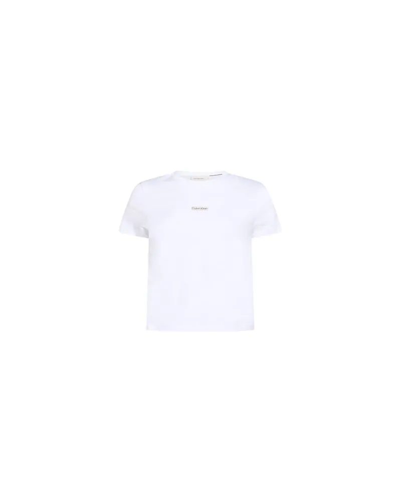 Calvin Klein TOPS - T-shirtsauf YOOX.COM Weiß