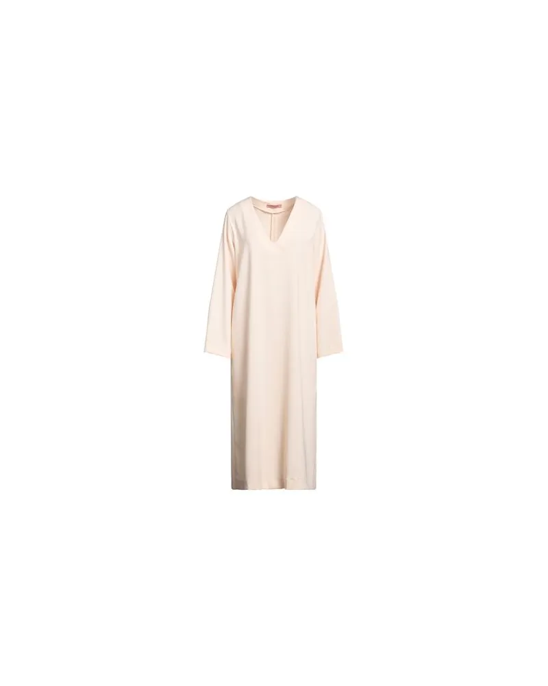Rosé a Pois KLEIDER - Midi-Kleiderauf YOOX.COM Beige
