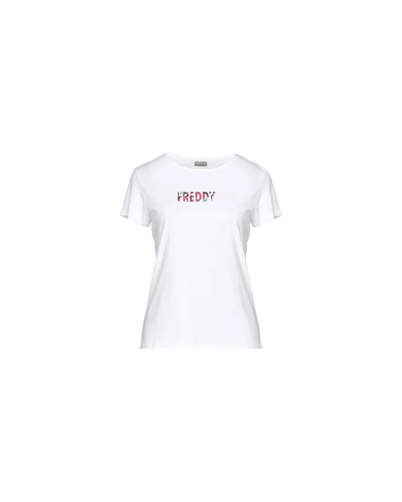 Freddy TOPS - T-shirtsauf YOOX.COM Weiß