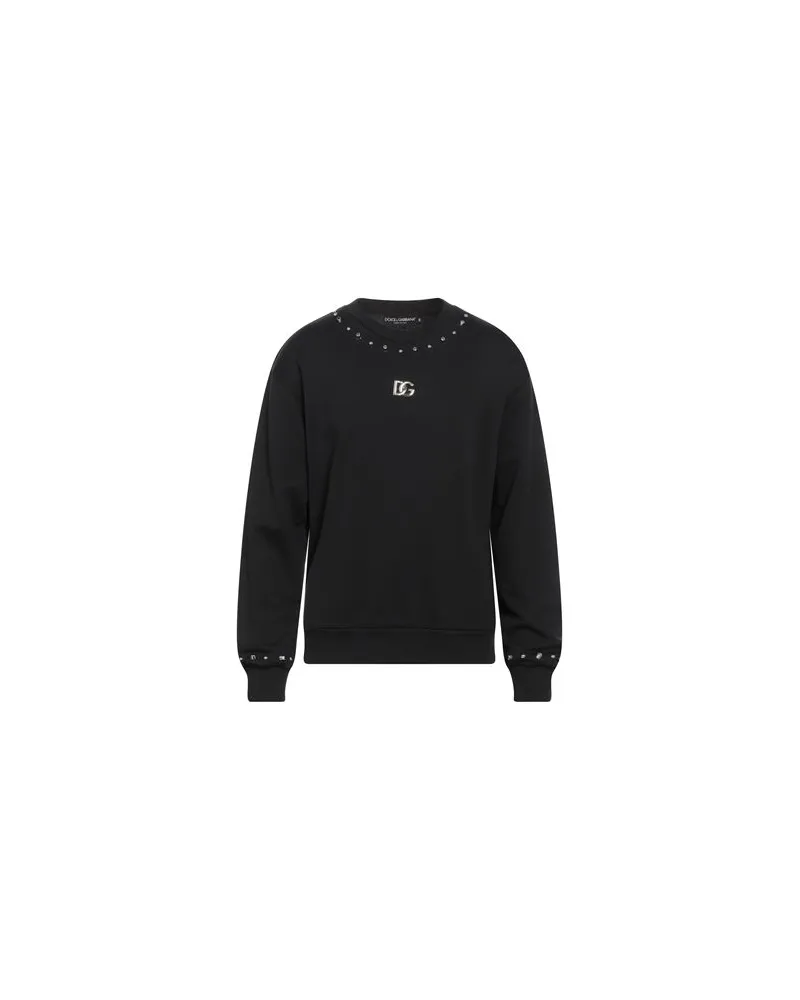 Dolce & Gabbana TOPS - Sweatshirtsauf YOOX.COM Schwarz