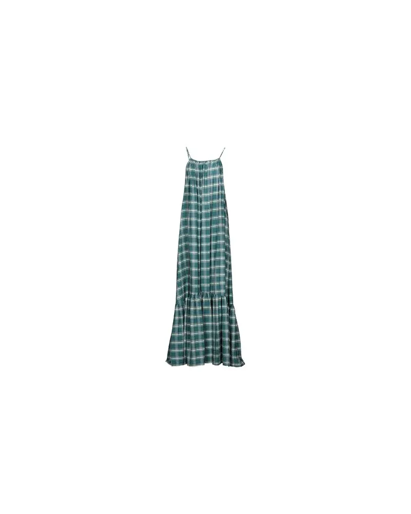 Weili Zheng KLEIDER - Maxi-Kleiderauf YOOX.COM Dunkelgrün