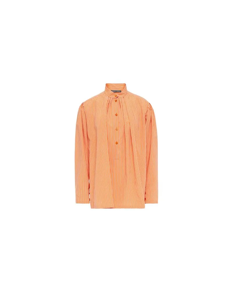 Alberta Ferretti TOPS - Hemdenauf YOOX.COM Orange