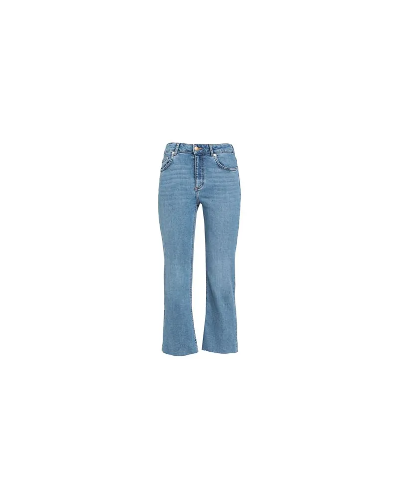 only HOSEN & RÖCKE - Jeanshosenauf YOOX.COM Blau