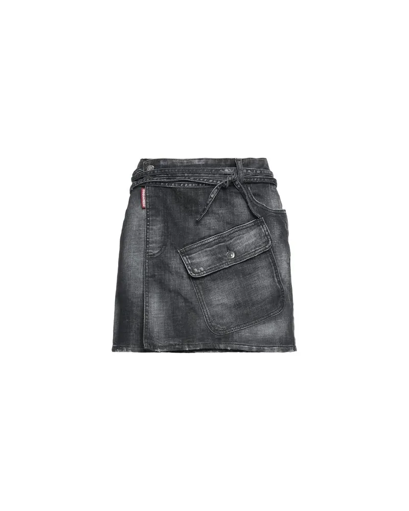 Dsquared2 HOSEN & RÖCKE - Jeansröckeauf YOOX.COM Schwarz
