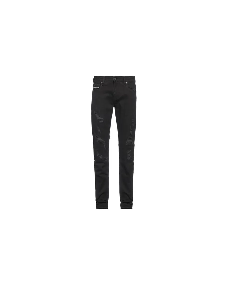 Guess HOSEN & RÖCKE - Jeanshosenauf YOOX.COM Schwarz
