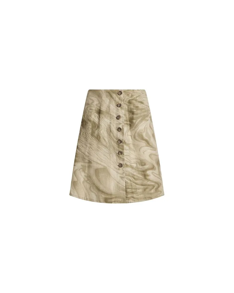 Les Copains HOSEN & RÖCKE - Jeansröckeauf YOOX.COM Salbeigrün