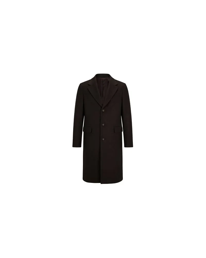 Officine Generale JACKEN & MÄNTEL - Mäntelauf YOOX.COM Dunkelbraun