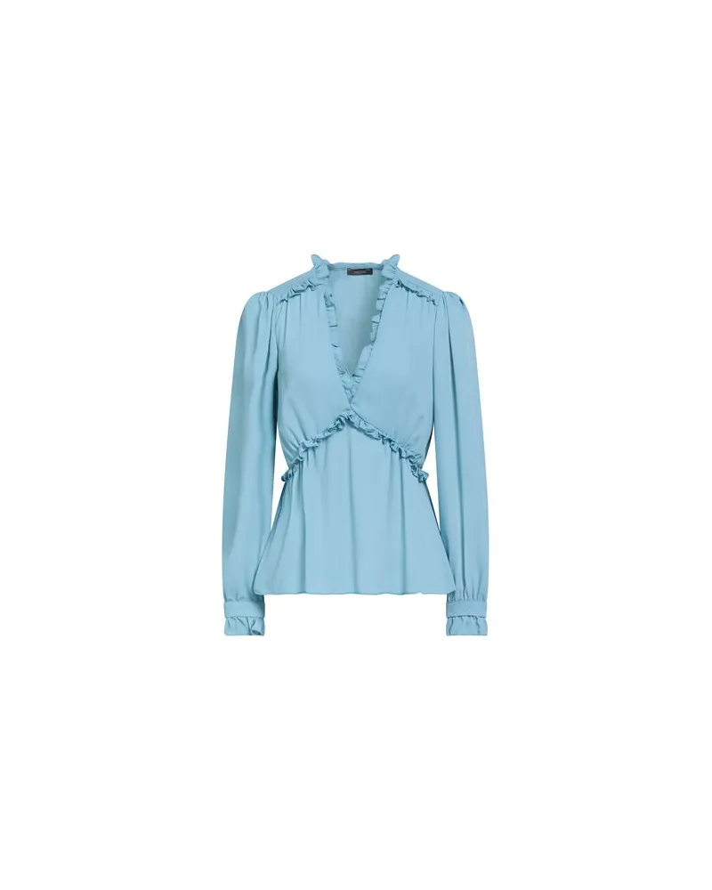 Fracomina TOPS - Topsauf YOOX.COM Himmelblau