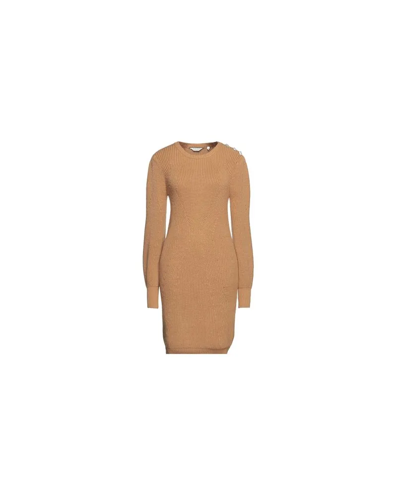 Naf Naf KLEIDER - Mini-Kleiderauf YOOX.COM Kamel