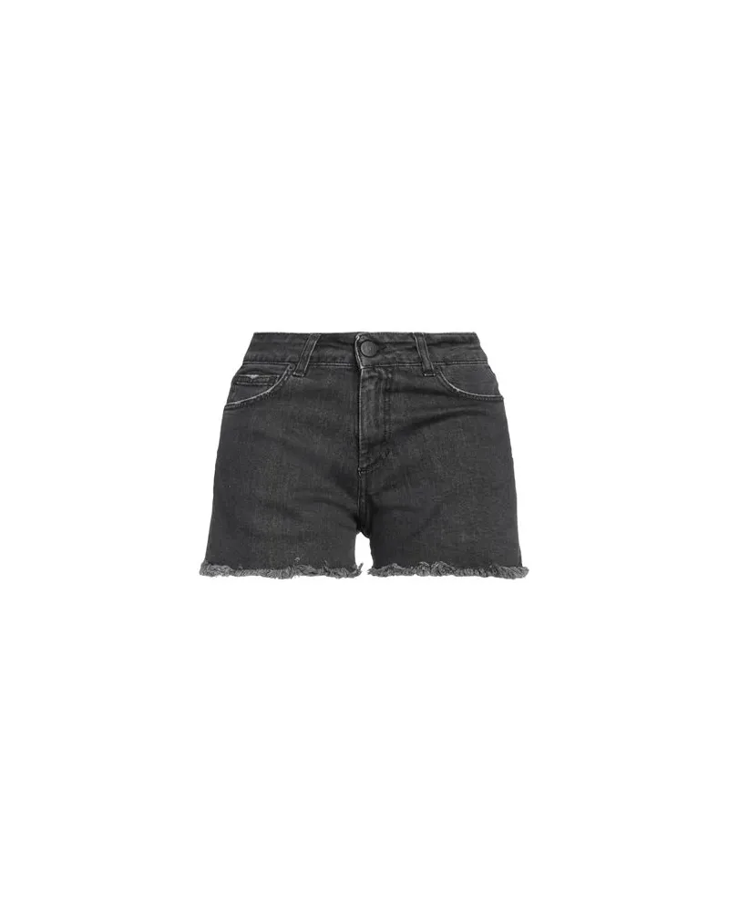 Family First HOSEN & RÖCKE - Jeansshortsauf YOOX.COM Schwarz