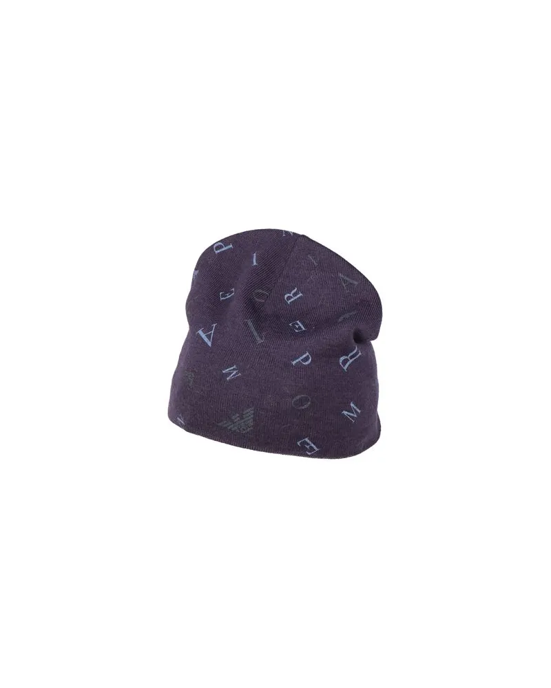 Emporio Armani ACCESSOIRES - Mützen & Hüteauf YOOX.COM Dunkelviolett