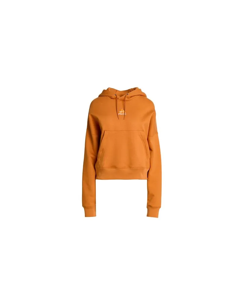 Nike TOPS - Sweatshirtsauf YOOX.COM Orange