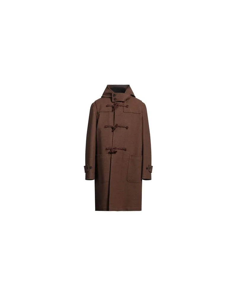 LARDINI JACKEN & MÄNTEL - Mäntelauf YOOX.COM Braun